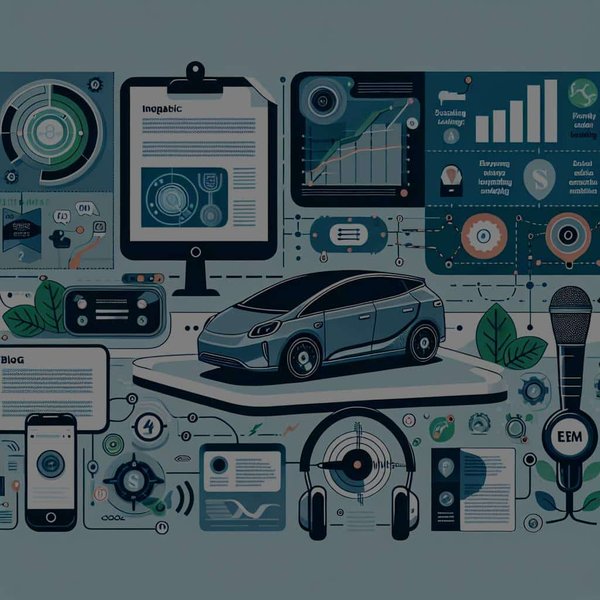Quelles sont les spécificités d'une stratégie de marketing de contenu pour une marque de véhicules électriques ?